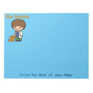 Als ik toekomstige dierenarts opkweek notitieblok