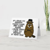 Als ik vandaag keer op keer moet herhalen kaart (Voorkant)