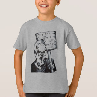Als ik wist waar ik heen ging t-shirt