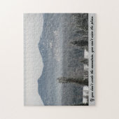 Als je de berg niet beklimt... legpuzzel (Verticaal)