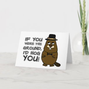 Als je de grond was, zou ik je ophangen. kaart