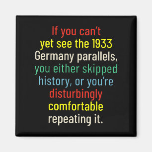 Als je de parallellen met Duitsland in 1933 nog ni Magneet