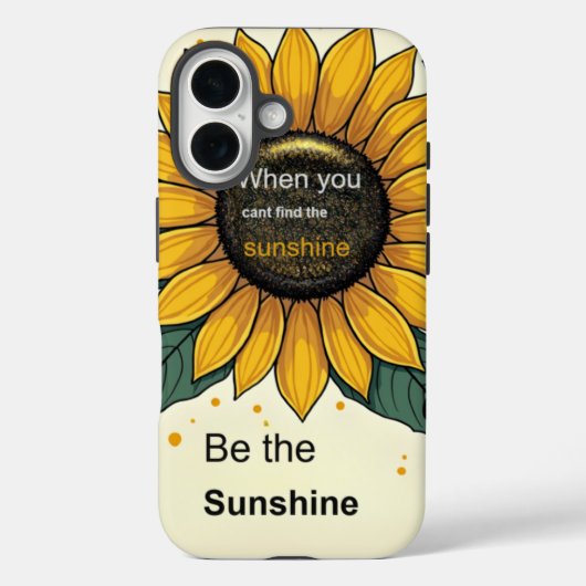 Als je de zon niet kunt vinden Case-Mate iPhone case (Achterkant)