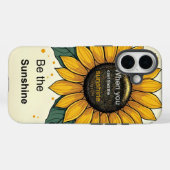Als je de zon niet kunt vinden Case-Mate iPhone case (Achterkant (horizontaal))
