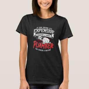 Als je denkt dat het een dure elektrische leiding t-shirt