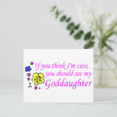 Als je denkt dat ik mijn dochter zie briefkaart (Staand voorkant)