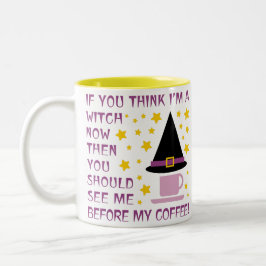 ALS JE DENKT DAT IK NU EEN GETCH BEN... TWEEKLEURIGE KOFFIEMOK