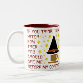 ALS JE DENKT DAT IK NU EEN GETCH BEN... TWEEKLEURIGE KOFFIEMOK