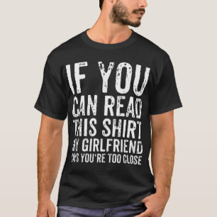 Als je deze vriend kunt lezen t-shirt