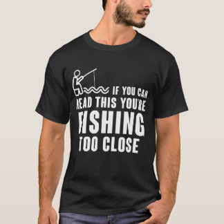 ALS JE DIT KAN LEZEN BEN JE TE DICHTBIJ GEVIST T-SHIRT