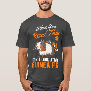 Als je dit leest, kijk dan niet naar mijn Guinee-B T-shirt