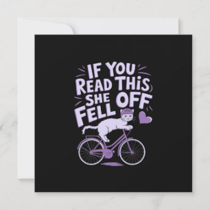 Als je dit leest viel ze af: Grappige fietser Humo Kaart