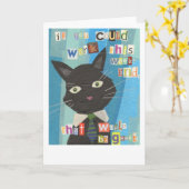 Als je dit weekend zou kunnen werken, zou dat gewe kaart (Gele Bloem)