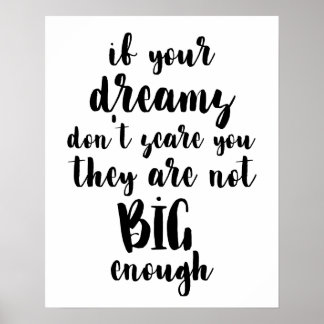 Als je dromen je niet schelen... Poster