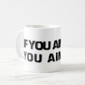 Als je een cav bent, dan ben je... koffiemok (Voorkant links)