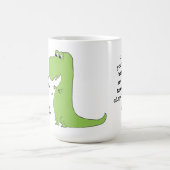 Als je een Happy Clap Funny Dinosaur Mok bent (Center)