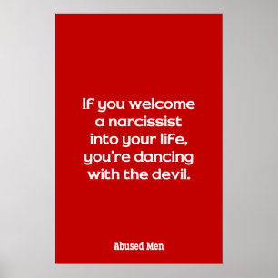 Als je een Narcissist in je leven verwelkomt.. Poster
