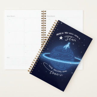 Als je een ster een wens toewenst planner
