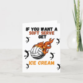 als je een zachte sera wilt, krijg je ijs bedankkaart