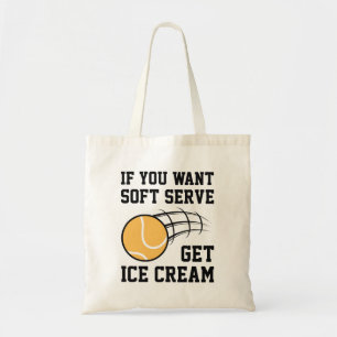 Als je een zachte server wilt, krijg je ijskap tote bag