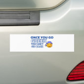 Als je eenmaal Grieks bent Bumpersticker (Op auto)