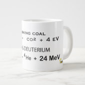 Als je energie nodig hebt... jumbo mok (Voorkant rechts)