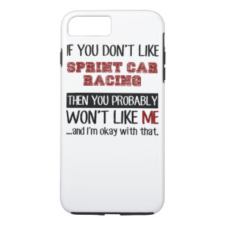 Als je geen Sprint Car Racing Cool wilt iPhone 8 Plus / 7 Plus Hoesje