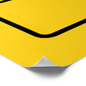 Als je gelooft in mensenrechten ... poster (Hoek)