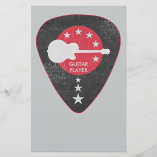als je gitaar speelt briefpapier