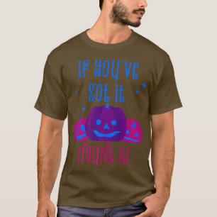 Als je het haunt, dan heb je het Halloween Pumpkin T-shirt