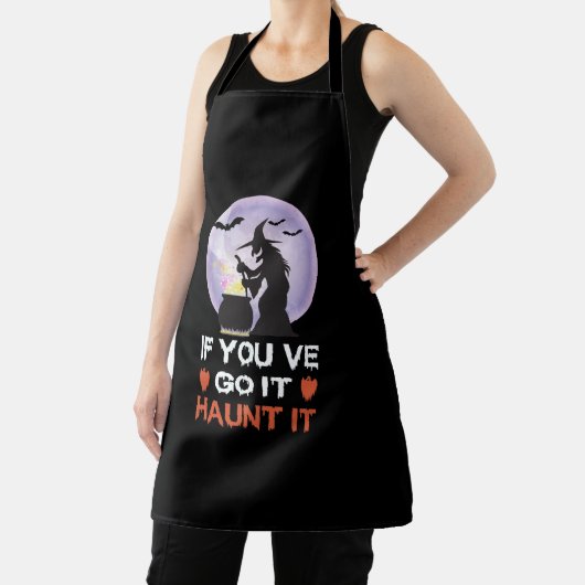 Als je het hebt achtervolgen het grappige Hallowee Schort (Insitu)