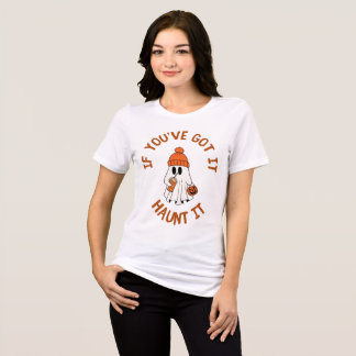 Als je het hebt, spook het dan – Gezellige Hallowe Tri-Blend Shirt