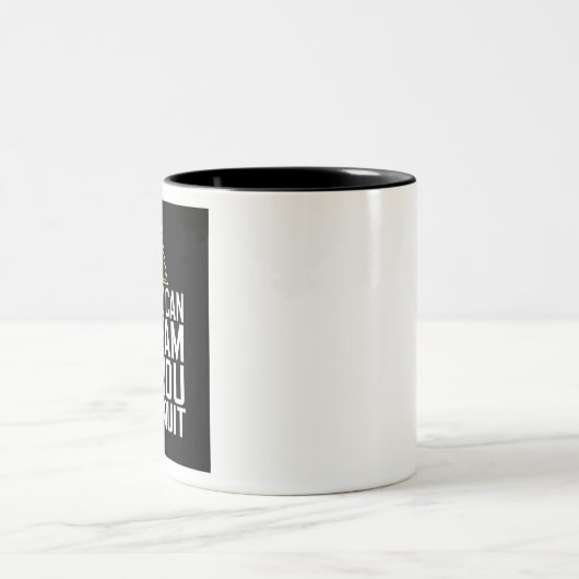 Als je het kunt dromen, doe je dat tweekleurige koffiemok (Center)