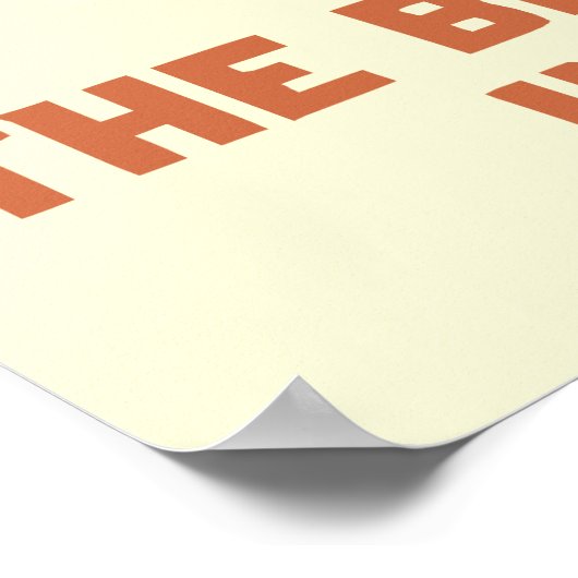 Als je het opgooit, zullen we het weggooien poster (Hoek)