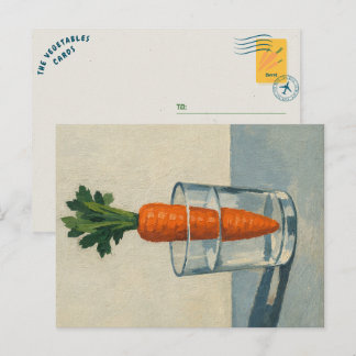Als je het plant, zal het groeien | Wortelpostkaar Briefkaart