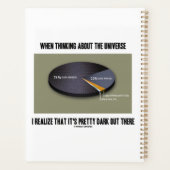 Als je het universum bekijkt, realiseer je dat het planner (Achterkant)