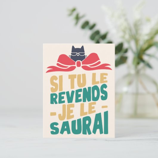 Als je het verkoopt zal ik het weten - Verjaardags Briefkaart (Staand voorkant)