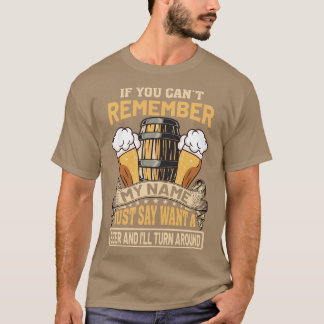 Als je je mijn naam niet herinnert, zeg dan maar: t-shirt