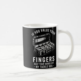 Als Je Je Vingers Wert Is Grappige Visuitrusting D Koffiemok