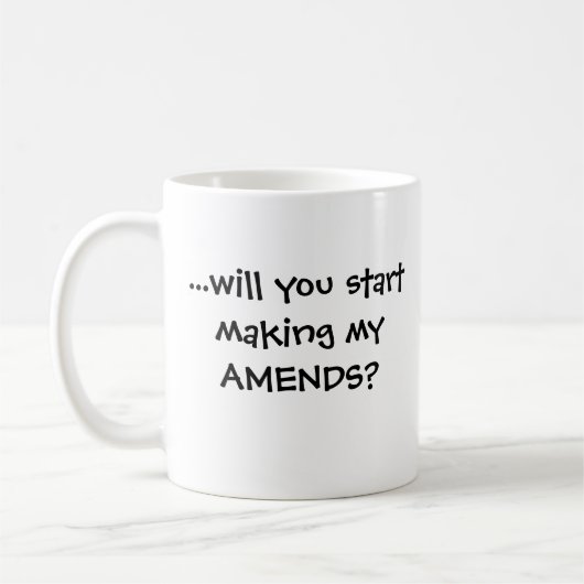 Als je klaar bent... koffiemok (Links)