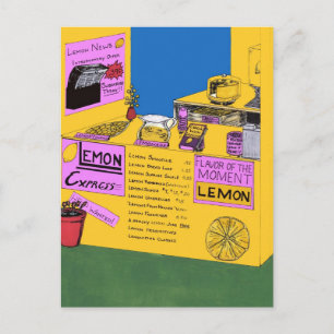 Als je leemons hebt, maak limonade briefkaart