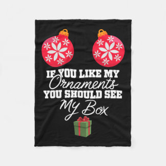 Als je mijn versieringen leuk vindt, moet je mijn fleece deken