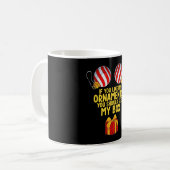 Als je mijn versieringen leuk vindt, moet je mijn koffiemok (Voorkant links)