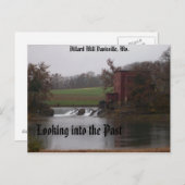 Als je naar het verleden kijkt, Dillard Mill Davis Briefkaart (Voorkant / Achterkant)