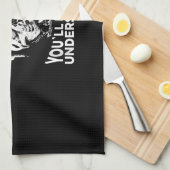 Als je niet één grappige Amerikaanse Bulldog Gift  Theedoek (Quarter Fold)