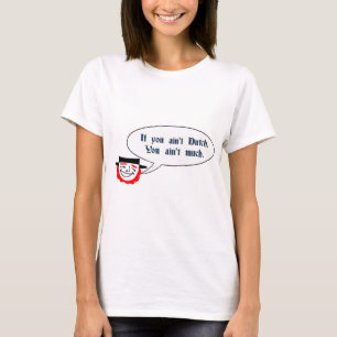 Als je niet Nederlands bent, dan ben je niet veel T-shirt