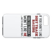 Als je niet van Dirt Track Racing Cool houdt Case-Mate iPhone Case (Achterkant (Horizontaal))