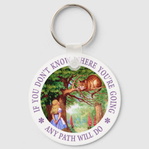 Als je niet weet waar je heen gaat... sleutelhanger