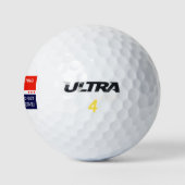 Als je op Harris stemt... Golfballen (Logo)