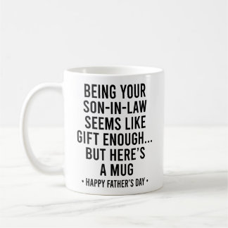 Als je schoonzoon zijn een cadeau genoeg is Vaderd Koffiemok